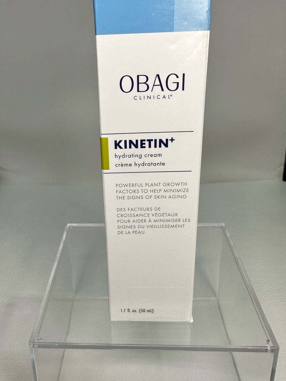 Obagi Kinetin+ Hydrating Cream White with Blue Accent